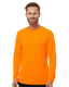 Paragon SM0210 - Unisex Long Sleeve Performance Tee - Neon Orange