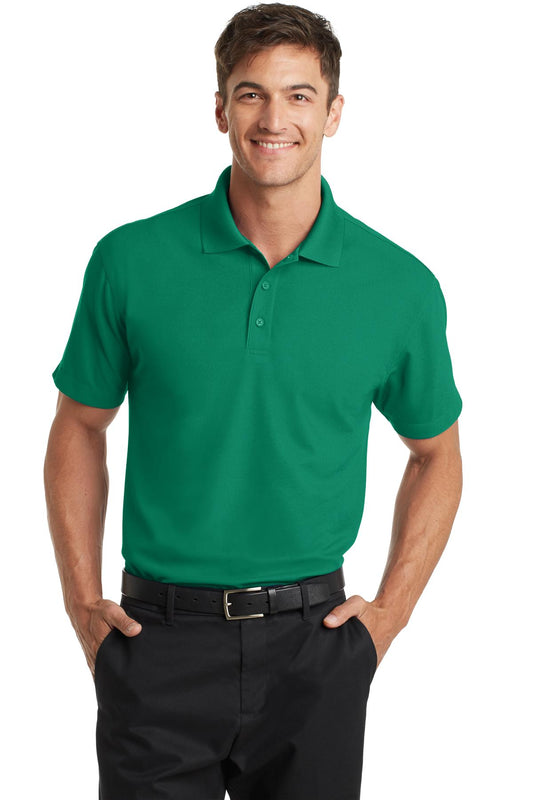 Unisex Dry Zone Grid Polo - Jewel Green