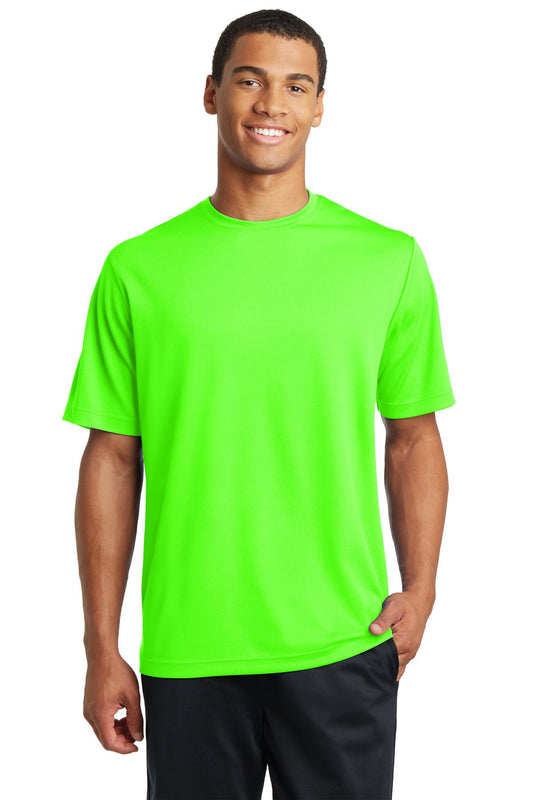 Unisex PosiCharge RacerMesh Tee - Neon Green