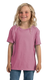 Tultex 0235TC - Youth Fine Jersey T-Shirt - Heather Cassis