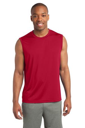 Men's Sleeveless PosiCharge Competitor Tee - True Red