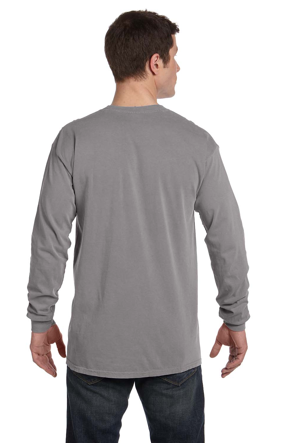 Unisex Heavyweight RS Long-Sleeve T-Shirt - Gray