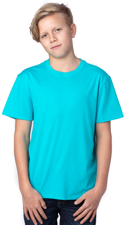 Youth Ultimate T-Shirt - Pacific Blue