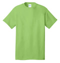 Unisex Core Cotton Tee - Lime