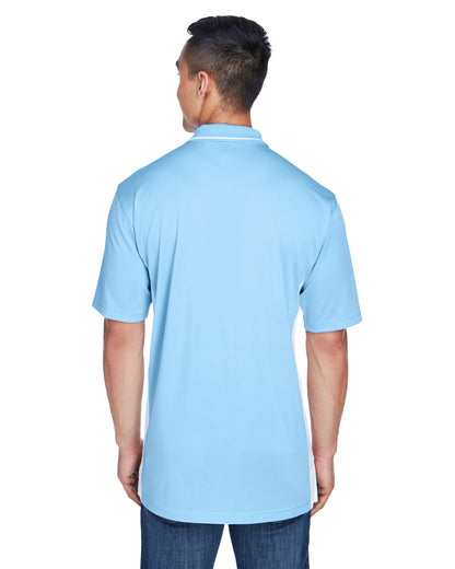 Men's Cool & Dry Sport Two-Tone Polo - Columbia Blue / White