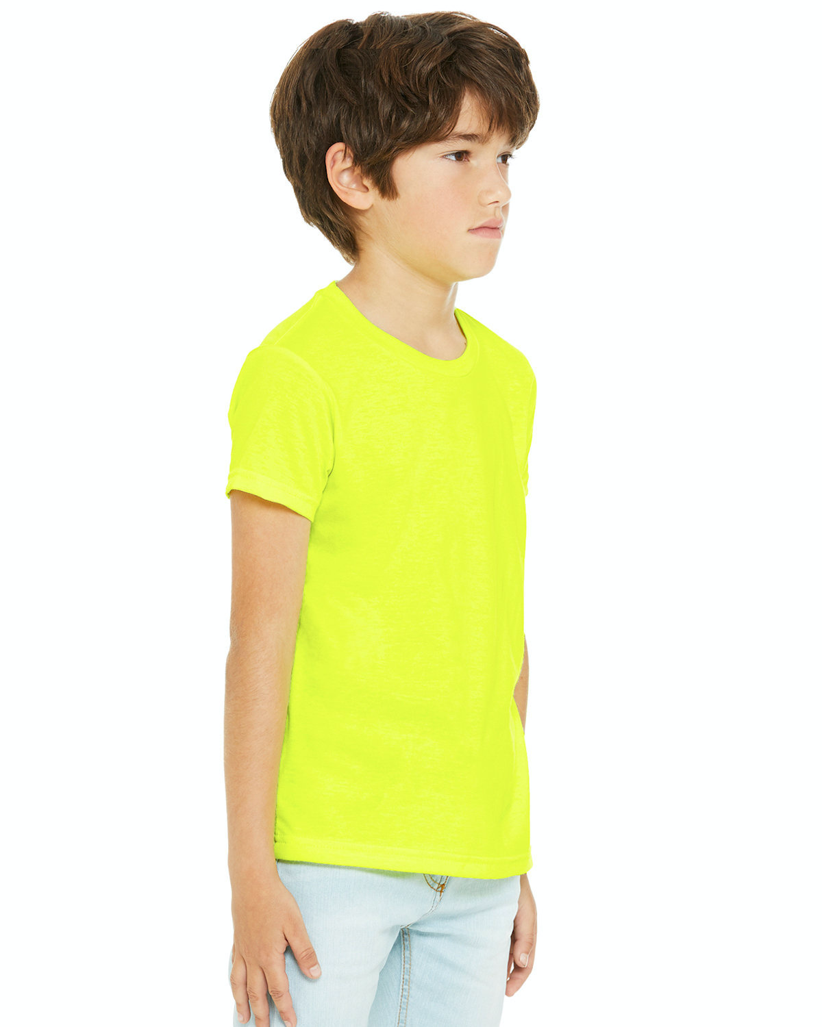 Youth Jersey T-Shirt - Neon Yellow