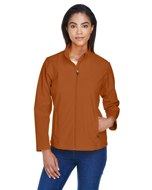Women's Leader Soft Shell Jacket - Sport Burnt Orange