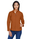 Team 365 TT80W - Women's Leader Soft Shell Jacket - Sport Burnt Orange