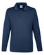 Team 365 TT51L - Men's Zone Performance Long Sleeve Polo - Sport Dark Navy