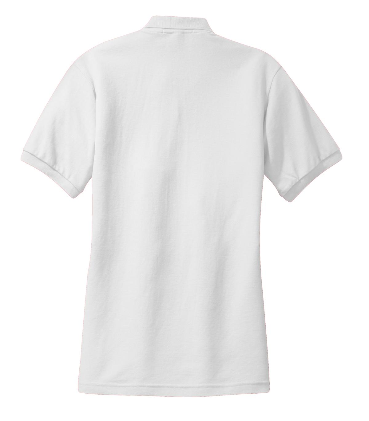 Women's Silk Touch Polo - White