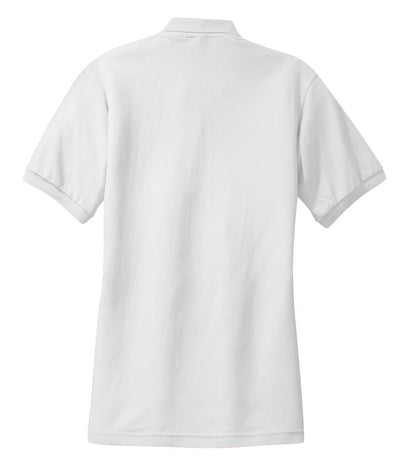 Women's Silk Touch Polo - White