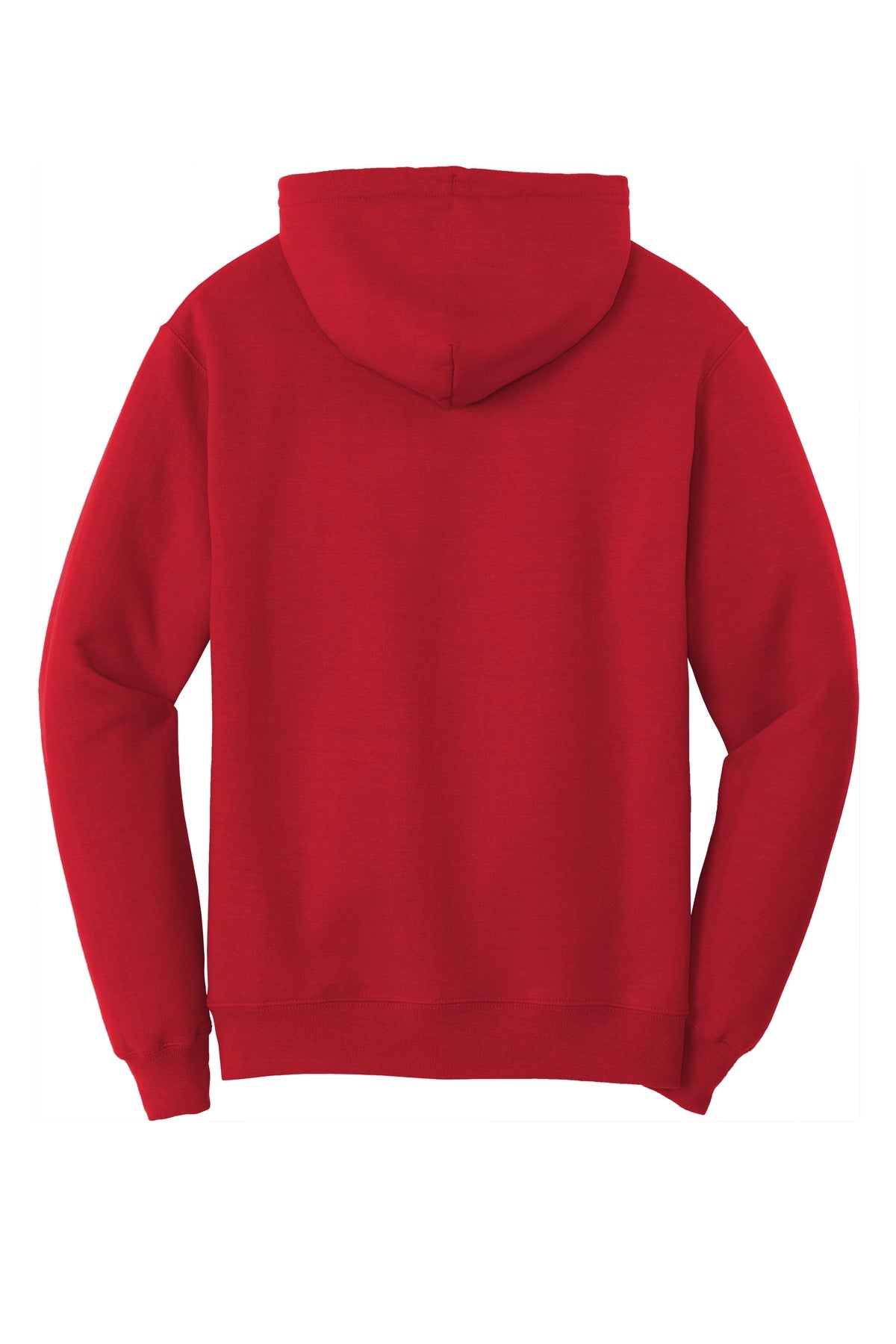 Unisex Tall Core Fleece Pullover Hoodie - Red