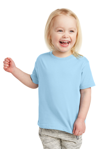 Toddler Fine Jersey T-Shirt - Light Blue