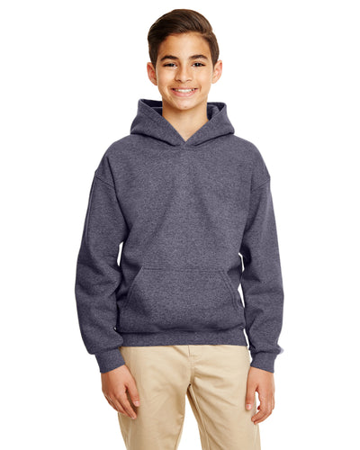 Youth Heavy Blend™ 50/50 Hoodie - Heather Sport Dark Navy