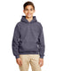 Gildan G185B - Youth Heavy Blend™ 50/50 Hoodie - Heather Sport Dark Navy