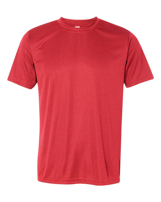 Unisex Performance Short-Sleeve T-Shirt - Heather Red