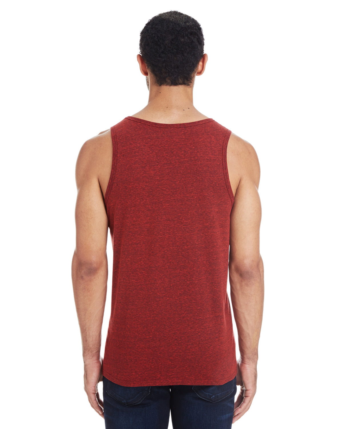 Unisex Triblend Tank - Card Black Triblend