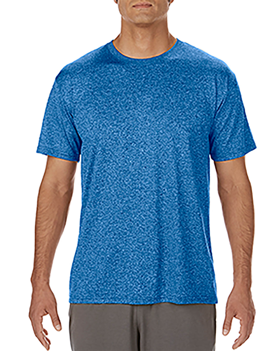 Unisex Performance��  Core T-Shirt - Heather Sport Royal