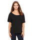 Bella + Canvas 8816 - Women's Slouchy T-Shirt - Black Speckled