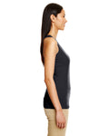 Women's Softstyle�� Racerback Tank - Black