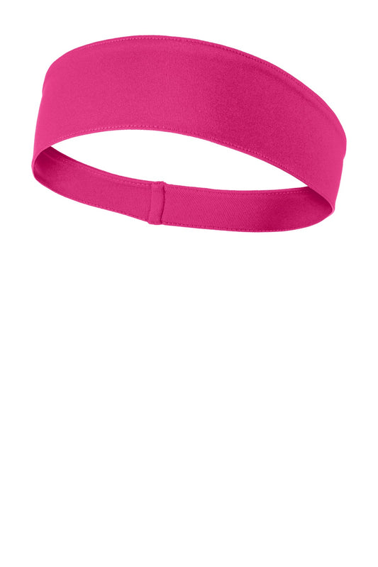 PosiCharge Competitor Headband - Pink Raspberry