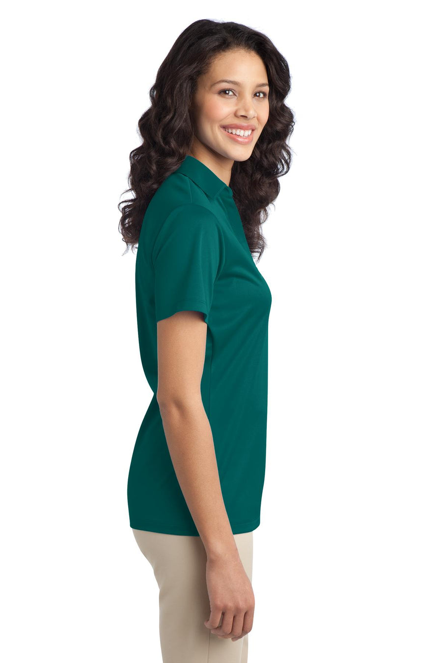 Women's Silk Touch Performance Polo - Teal Green