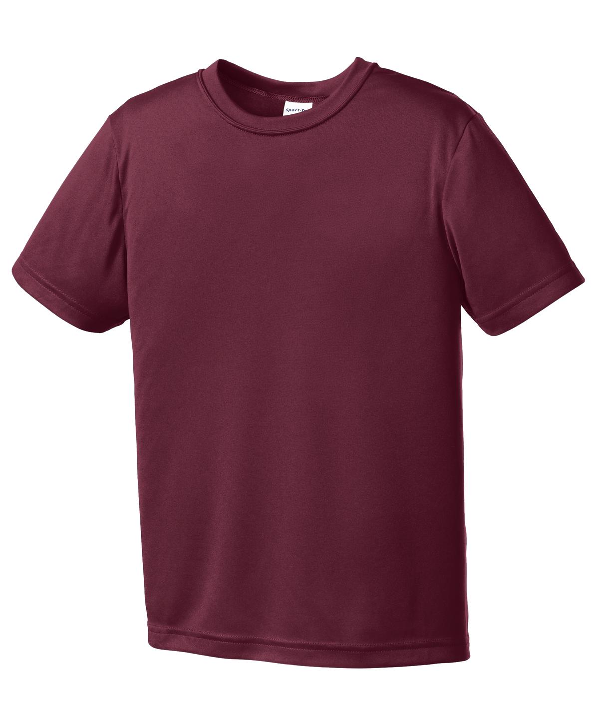 Youth PosiCharge Competitor Tee - Cardinal