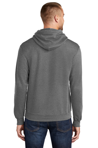 Unisex Core Fleece Pullover Hoodie - Graphite Heather