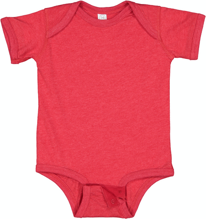 Infant Fine Jersey Bodysuit - Vintage Red