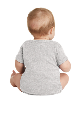 Infant Baby Rib Bodysuit - Heather