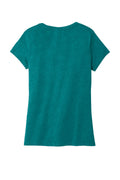 Women's Perfect Tri V-Neck Tee - Heather Teal