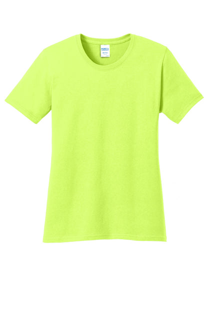 Women's Core Cotton Tee - Neon Yellow
