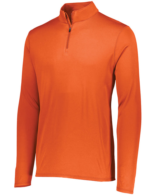 Unisex Attain Quarter-Zip Pullover - Orange