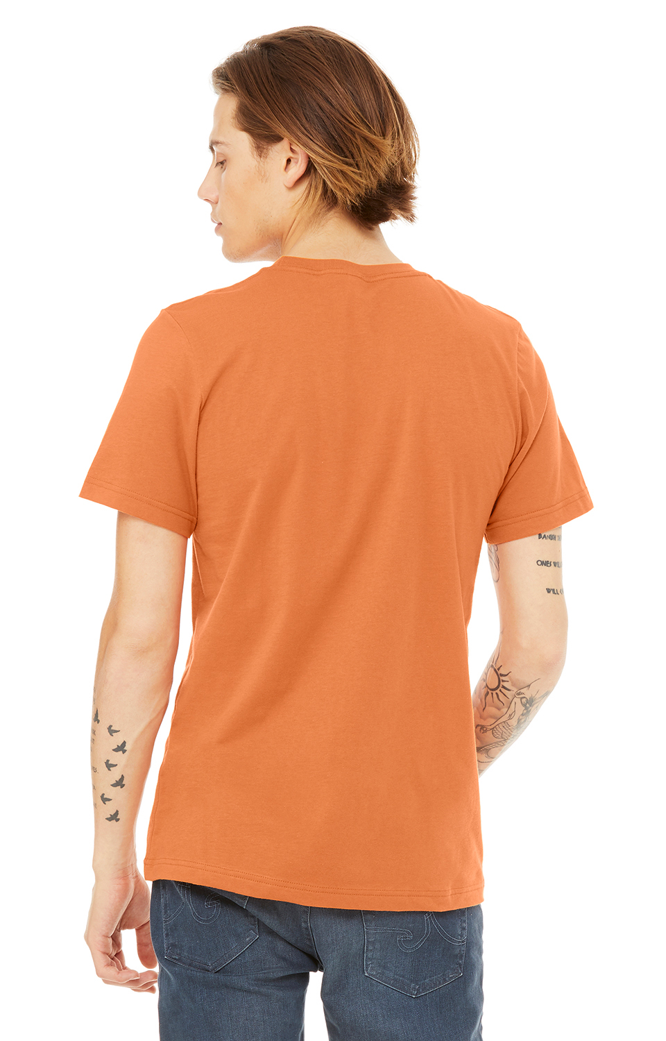 Unisex Jersey T-Shirt - Burnt Orange