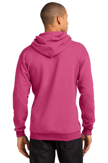 Unisex Core Fleece Pullover Hoodie - Sangria