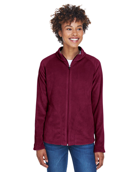Women's Campus Microfleece Jacket - Sport Maroon
