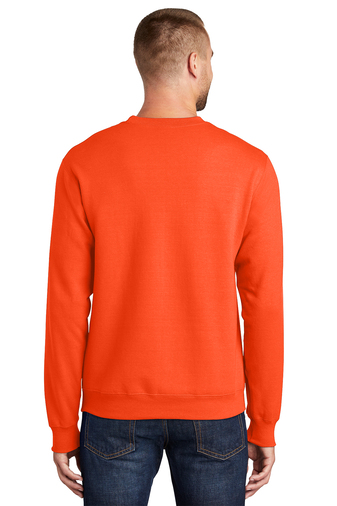 Unisex Essential Fleece Crewneck Sweatshirt - Safety Orange