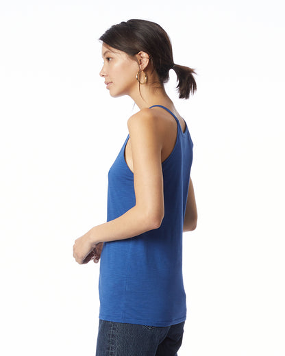 Women's Slub Sporty Tank - Royal Blue