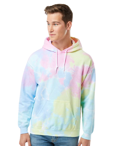 Unisex Blended Hoodie - Pastel Rainbow