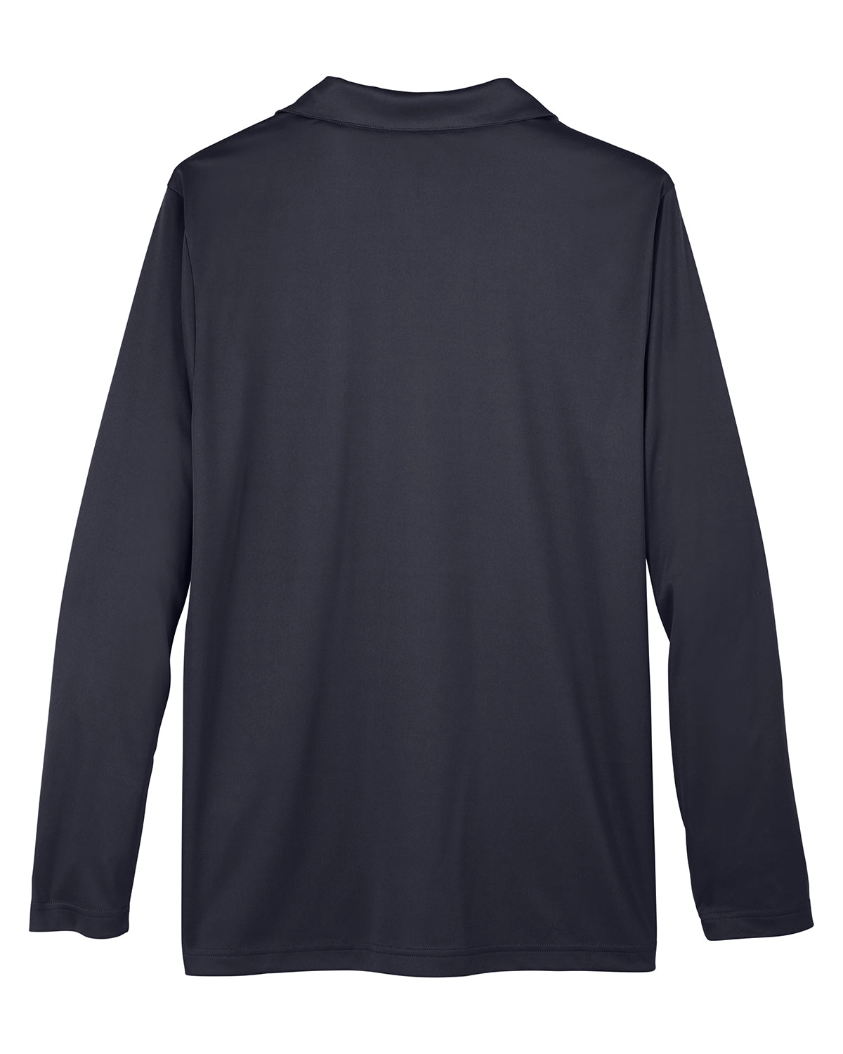 Men's Zone Performance Long Sleeve Polo - Black