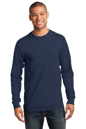 Unisex Long Sleeve Essential Tee - Navy