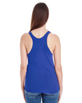 Women's Poly-Cotton Racerback Tank - Lapis