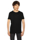 American Apparel 2201W - Youth Fine Jersey Short-Sleeve T-Shirt - Black