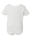Infant Baby Rib Creeper - White