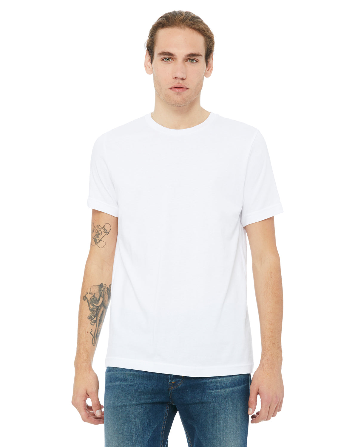 Unisex Heavyweight Crew T-Shirt - White