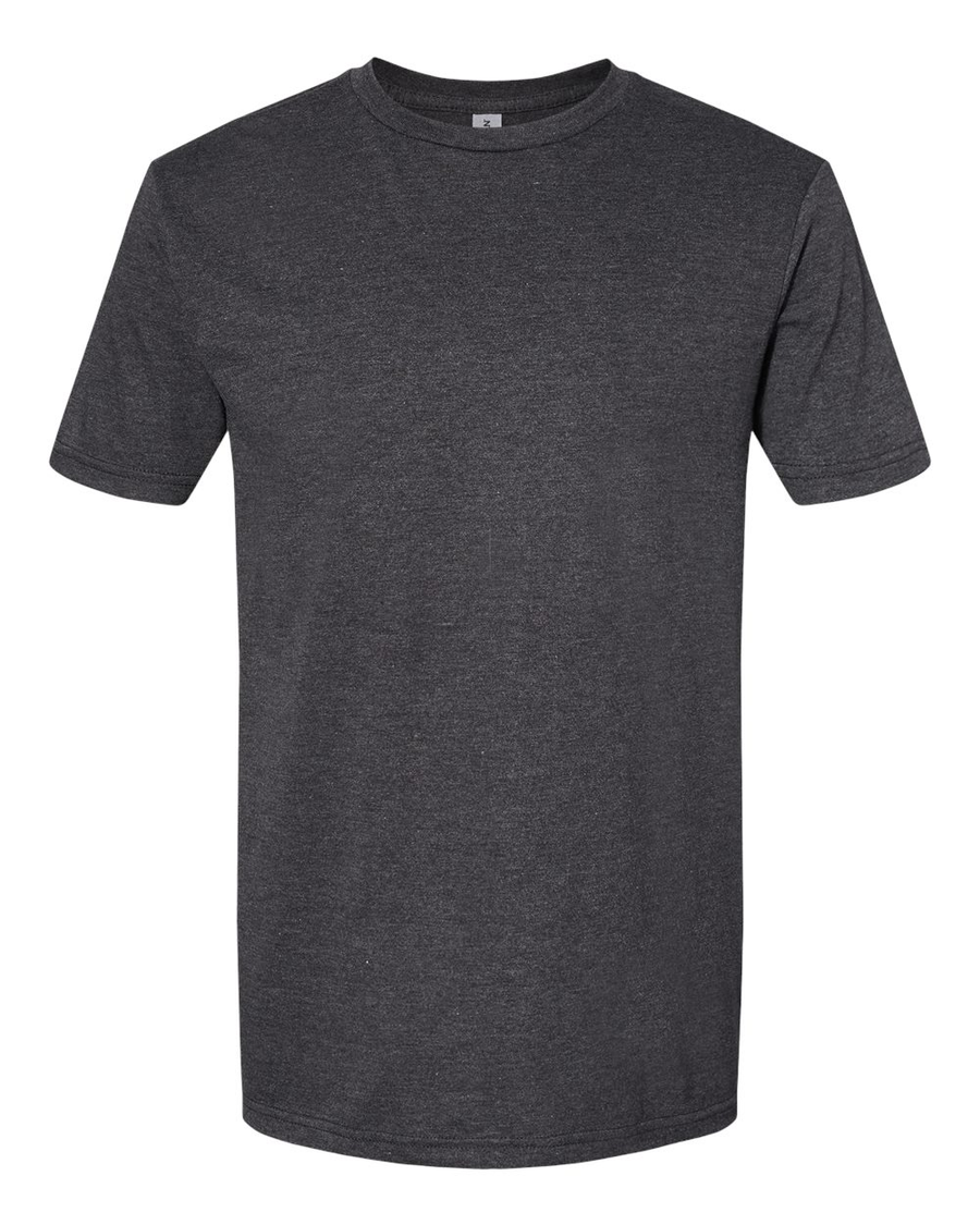 Unisex Softstyle CVC T-Shirt - Pitch Black Mist