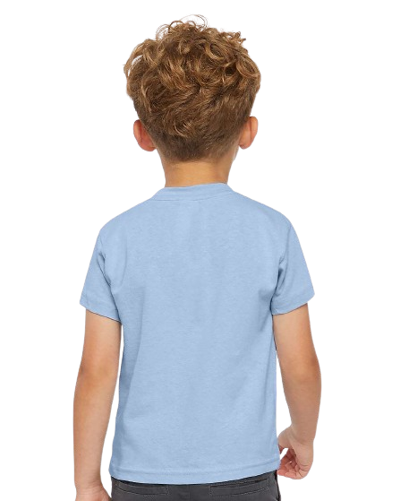 Toddler Cotton Jersey T-Shirt - Light Blue