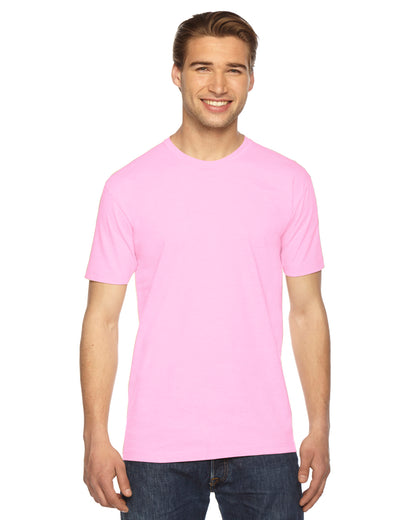 Unisex Fine Jersey Short-Sleeve T-Shirt - Pink