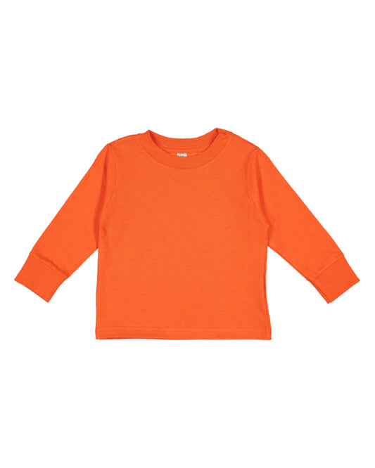 Toddler Long-Sleeve T-Shirt - Orange