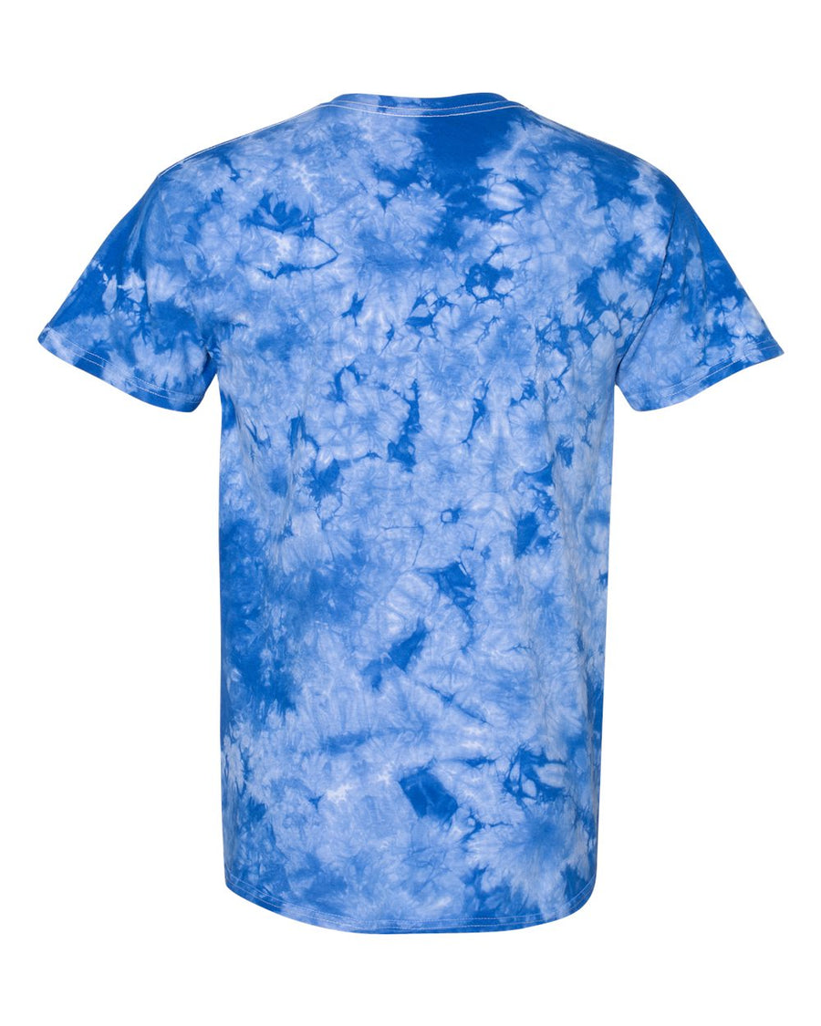Crystal Tie Dye T-Shirt - Royal